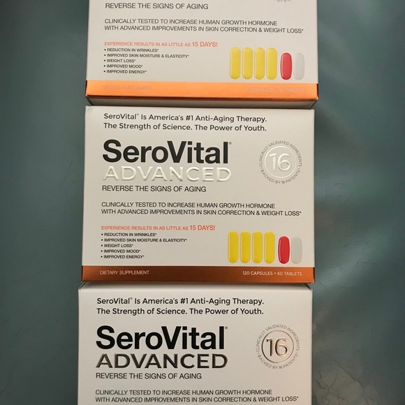 SeroVital Advanced Supplements: 3 Boxes - Picture 2 of 4